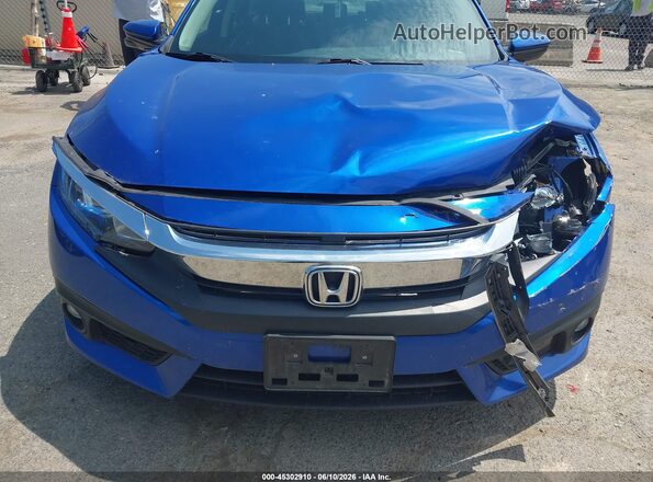 JHMFC1F46JX043637 2018 HONDA CIVIC Blue Դիմացի տեսք