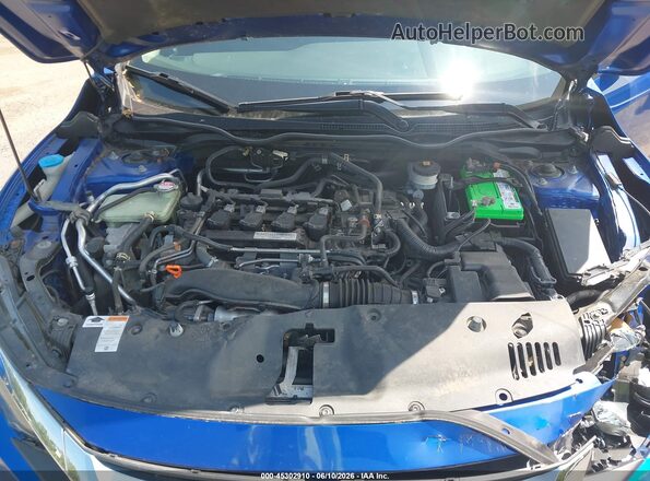 JHMFC1F46JX043637 2018 HONDA CIVIC Blue Հետևի տեսք