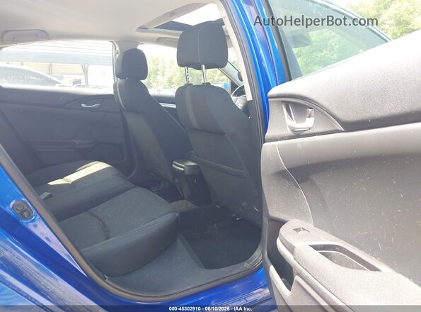 JHMFC1F46JX043637 2018 HONDA CIVIC Blue VIN կոդի պիտակի տեսք