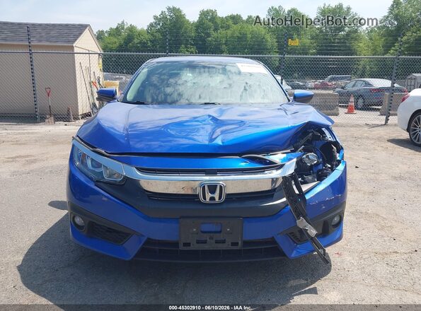 JHMFC1F46JX043637 2018 HONDA CIVIC Blue Սալոնի հետևի տեսք