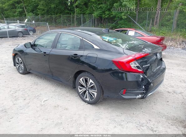 JHMFC1F49JX039128 2018 HONDA CIVIC Black Rear left