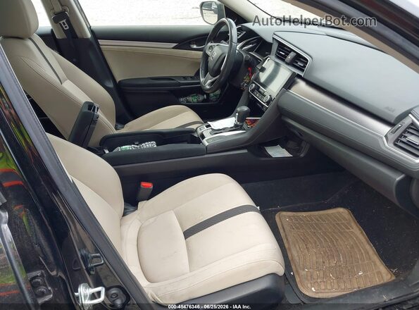 JHMFC1F49JX039128 2018 HONDA CIVIC Black Front interior view