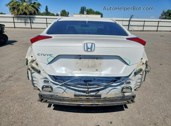 JHMFC1F71JX017697 2018 HONDA CIVIC White Հետևի տեսք