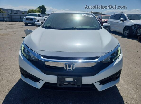 JHMFC1F71JX017697 2018 HONDA CIVIC White Դիմացի տեսք