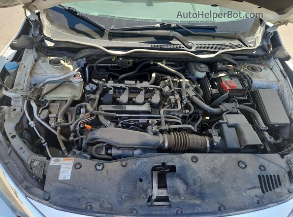 JHMFC1F71JX017697 2018 HONDA CIVIC White Սալոնի հետևի տեսք