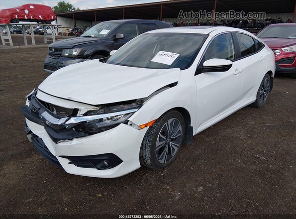JHMFC1F72JX028904 2018 HONDA CIVIC White Передня ліва чверть