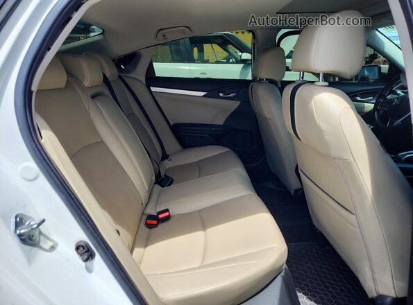 JHMFC1F72JX037747 2018 HONDA CIVIC White Vista de los asientos traseros