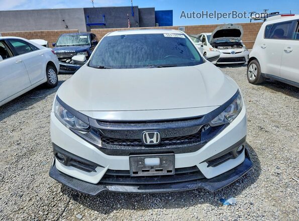 JHMFC1F72JX037747 2018 HONDA CIVIC White Vista frontal