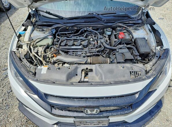 JHMFC1F72JX037747 2018 HONDA CIVIC White Vista interior trasera