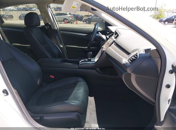 JHMFC1F75JX005195 2018 HONDA CIVIC White Widok wnętrza z przodu