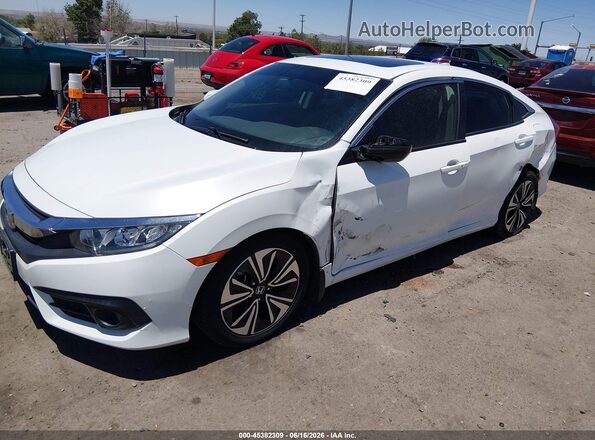 JHMFC1F75JX005195 2018 HONDA CIVIC White Przód lewy