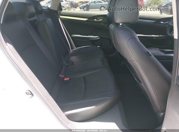 JHMFC1F75JX005195 2018 HONDA CIVIC White Widok naklejki z numerem VIN