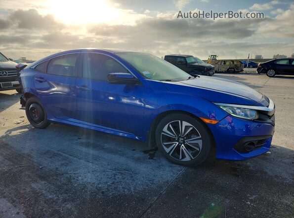 JHMFC1F76JX042241 2018 HONDA CIVIC Blue 
