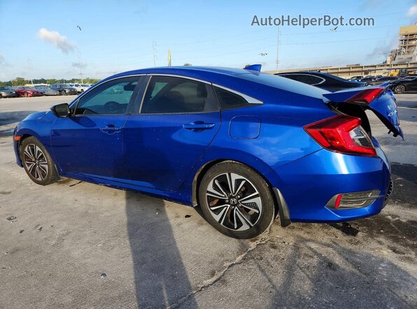 JHMFC1F76JX042241 2018 HONDA CIVIC Blue 