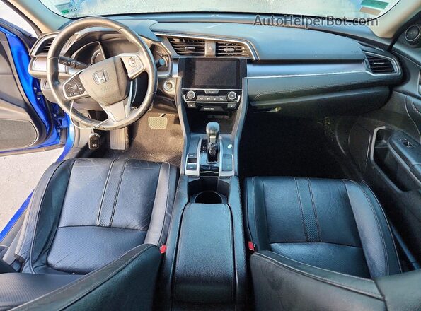 JHMFC1F76JX042241 2018 HONDA CIVIC Blue 