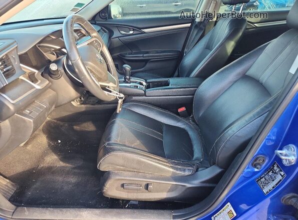 JHMFC1F76JX042241 2018 HONDA CIVIC Blue 
