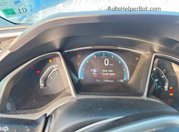 JHMFC1F76JX042241 2018 HONDA CIVIC Blue 