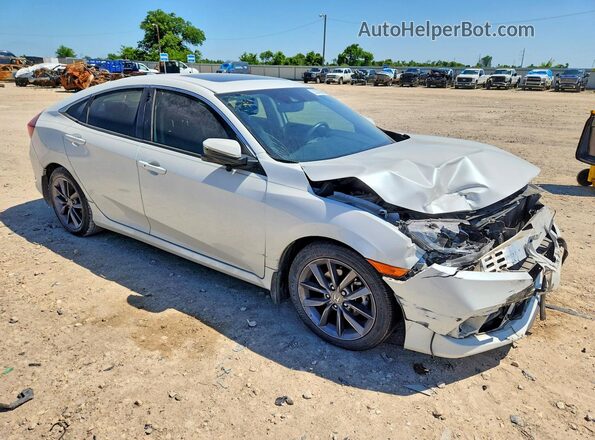 JHMFC1F76KX004140 2019 HONDA CIVIC White წინა მარჯვენა