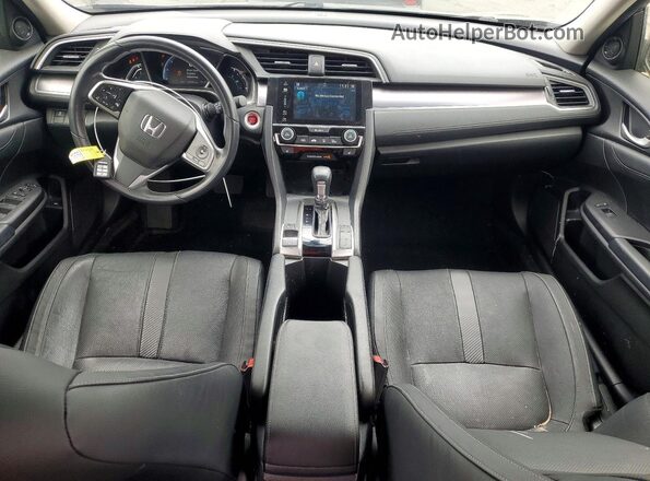 JHMFC1F77JX043706 2018 HONDA CIVIC Черный Вид панели приборов