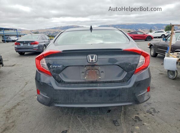 JHMFC1F77JX043706 2018 HONDA CIVIC Черный Вид сзади