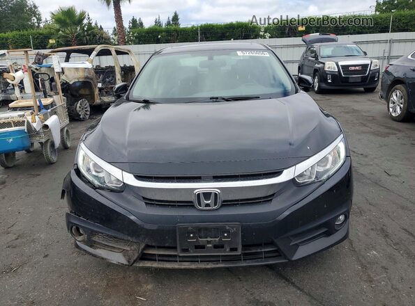 JHMFC1F77JX043706 2018 HONDA CIVIC Черный Вид спереди
