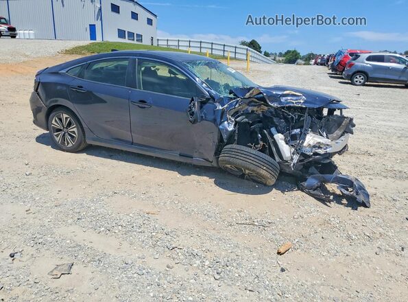 JHMFC1F78JX027031 2018 HONDA CIVIC Gray Передня права чверть