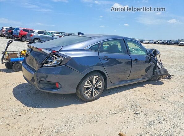 JHMFC1F78JX027031 2018 HONDA CIVIC Gray Задня права чверть