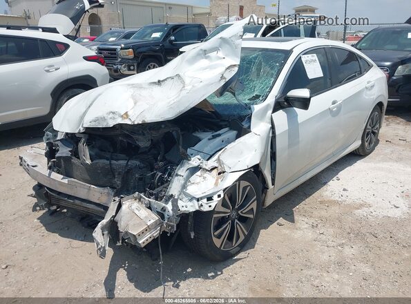 JHMFC1F78JX035615 2018 HONDA CIVIC White Przód lewy