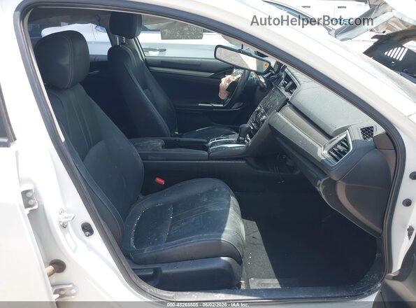 JHMFC1F78JX035615 2018 HONDA CIVIC White Widok wnętrza z przodu