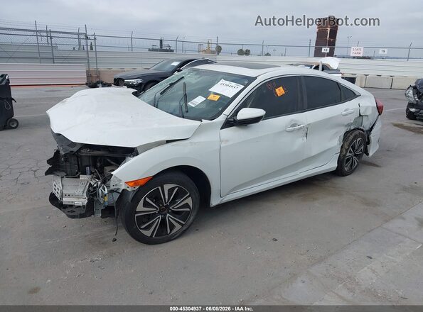 JHMFC1F7XJX036264 2018 HONDA CIVIC White Передня ліва чверть