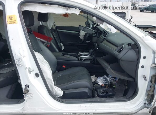 JHMFC1F7XJX036264 2018 HONDA CIVIC White Вид салону спереду