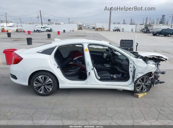 JHMFC1F7XJX036264 2018 HONDA CIVIC White Вид задньої частини салону