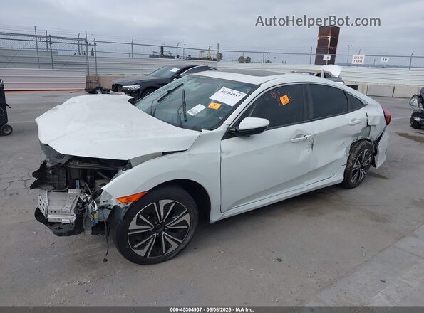 JHMFC1F7XJX036264 2018 HONDA CIVIC White Вид панелі приладів