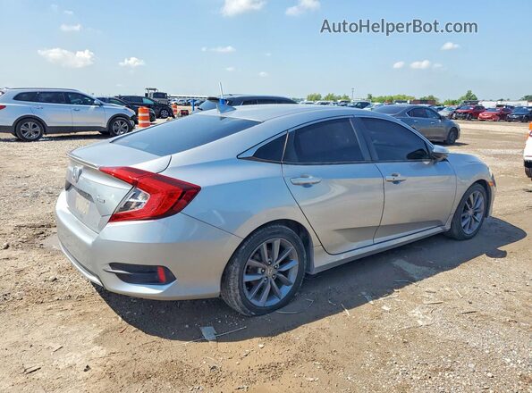 JHMFC1F7XKX007543 2019 HONDA CIVIC Gray უკანა მარჯვენა
