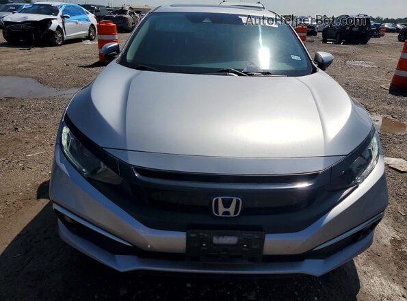 JHMFC1F7XKX007543 2019 HONDA CIVIC Gray წინა ხედი