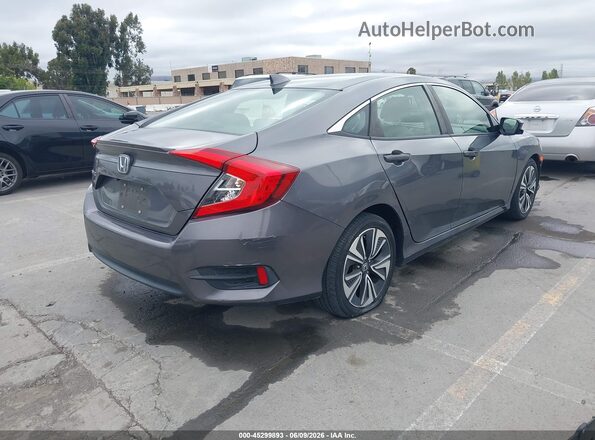 JHMFC1F89JX020310 2018 HONDA CIVIC Gray 