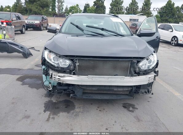 JHMFC1F89JX020310 2018 HONDA CIVIC Gray 