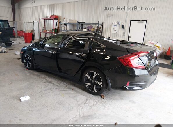 JHMFC1F91JX012016 2018 HONDA CIVIC Black Հետևի ձախ