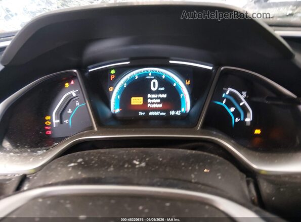 JHMFC1F91JX012016 2018 HONDA CIVIC Black Հետևի նստատեղերի տեսք