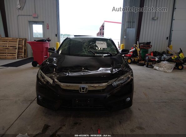 JHMFC1F91JX012016 2018 HONDA CIVIC Black Սարքավորումների վահանակի տեսք
