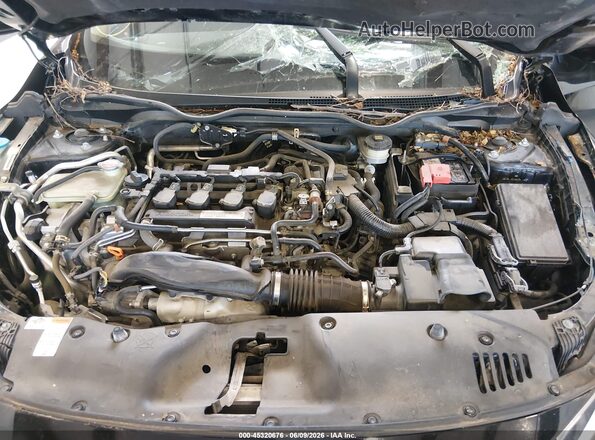 JHMFC1F91JX012016 2018 HONDA CIVIC Black Հետևի տեսք