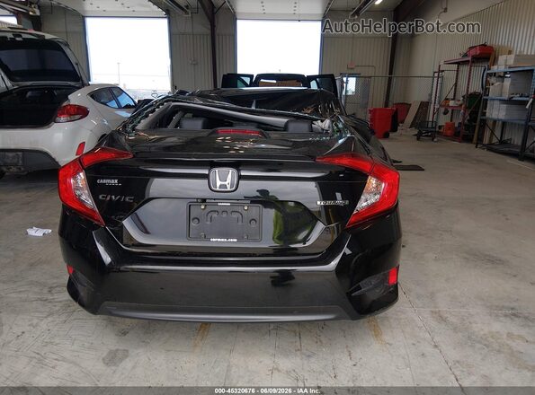 JHMFC1F91JX012016 2018 HONDA CIVIC Black 