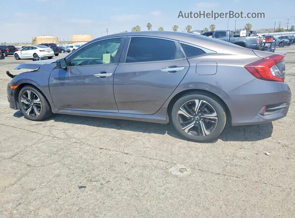 JHMFC1F91JX013361 2018 HONDA CIVIC Gray Հետևի ձախ