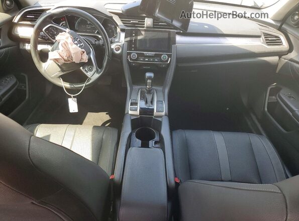JHMFC1F91JX013361 2018 HONDA CIVIC Gray Առջևի վահանակի տեսք