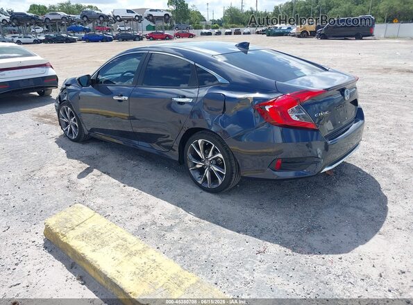 JHMFC1F92KX002192 2019 HONDA CIVIC Черный Задняя левая четверть
