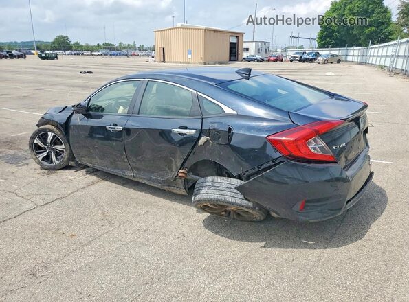 JHMFC1F95JX021351 2018 HONDA CIVIC Black Tył lewy