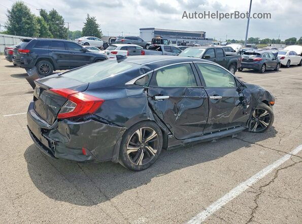 JHMFC1F95JX021351 2018 HONDA CIVIC Black Tył prawy