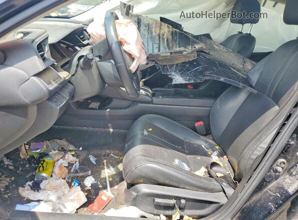 JHMFC1F95JX021351 2018 HONDA CIVIC Black Widok wnętrza z przodu