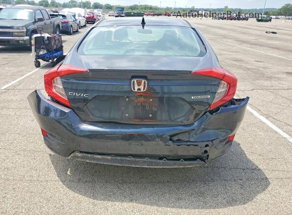 JHMFC1F95JX021351 2018 HONDA CIVIC Black Widok z tyłu