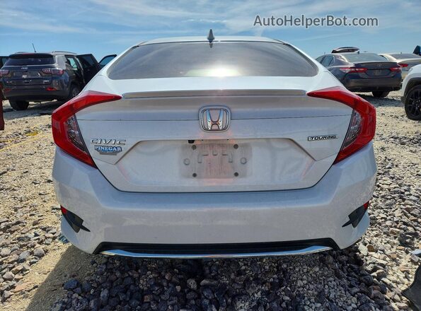JHMFC1F96KX005810 2019 HONDA CIVIC White Widok z tyłu